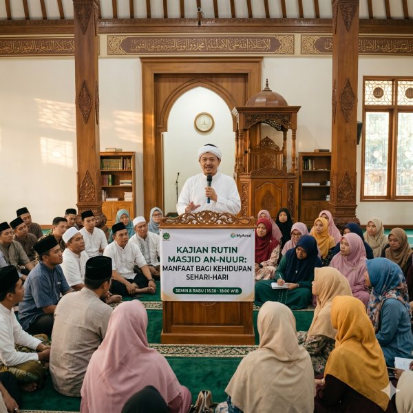 Manfaat Mengikuti Kajian Rutin di Masjid bagi Kehidupan Sehari-hari