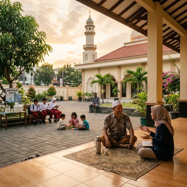 Oase di Tengah Kota Menemukan Kembali Ketenangan Bersama Ustadz Umar